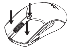 Press and hold the left, right and DPI buttons until the LED flashes blue to pair the Pulsefire Haste 2 Mini