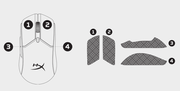 Pulsefire Haste 2 grip tape